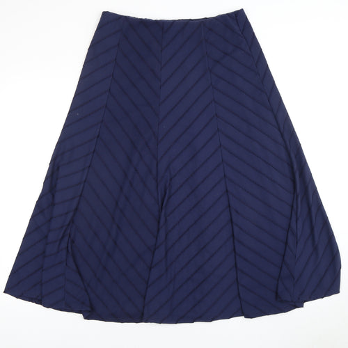 Roman Women's A-Line Blue Skirt, Size 14