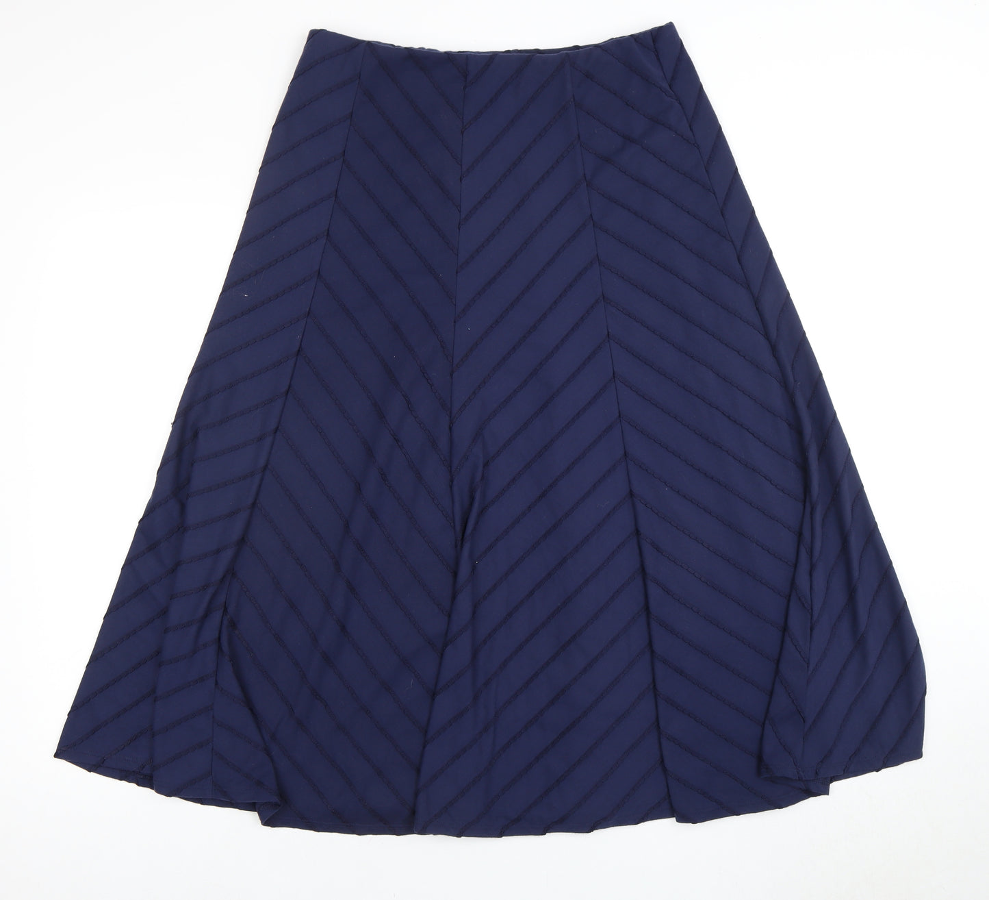 Roman Women's A-Line Blue Skirt, Size 14