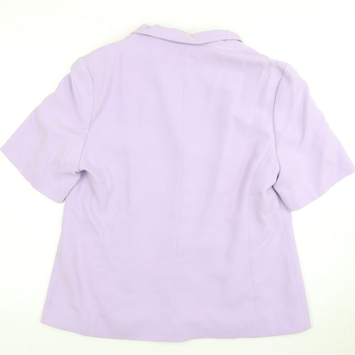 Alexon Women's Purple Suit Jacket Size 18