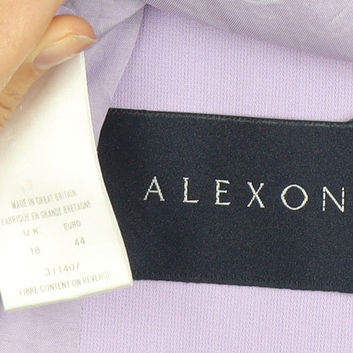 Alexon Women's Purple Suit Jacket Size 18