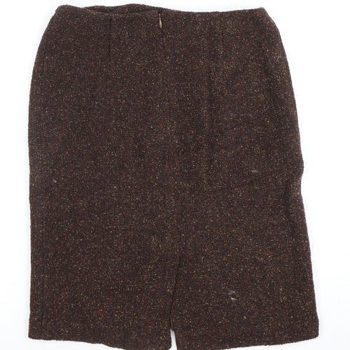 Ralph Lauren Women's Brown Pencil Skirt Size 12