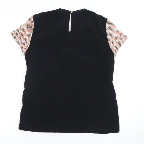 Banana Republic Women's Blouse, Black Multicolour, S