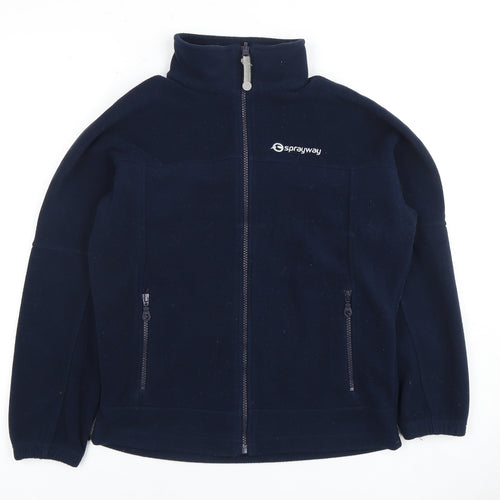 Sprayway Boys Blue Full-Zip Jacket Age 8-9 Years