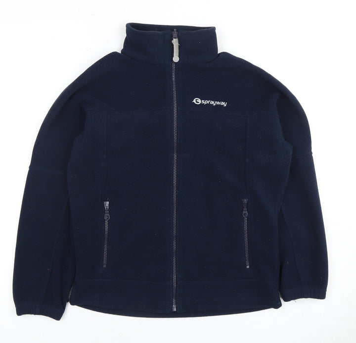 Sprayway Boys Blue Full-Zip Jacket Age 8-9 Years