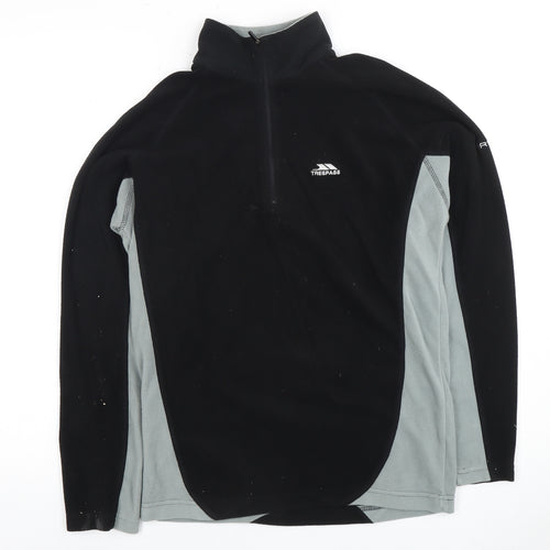 Trespass Men's Black XS Fleece Sweatshirt