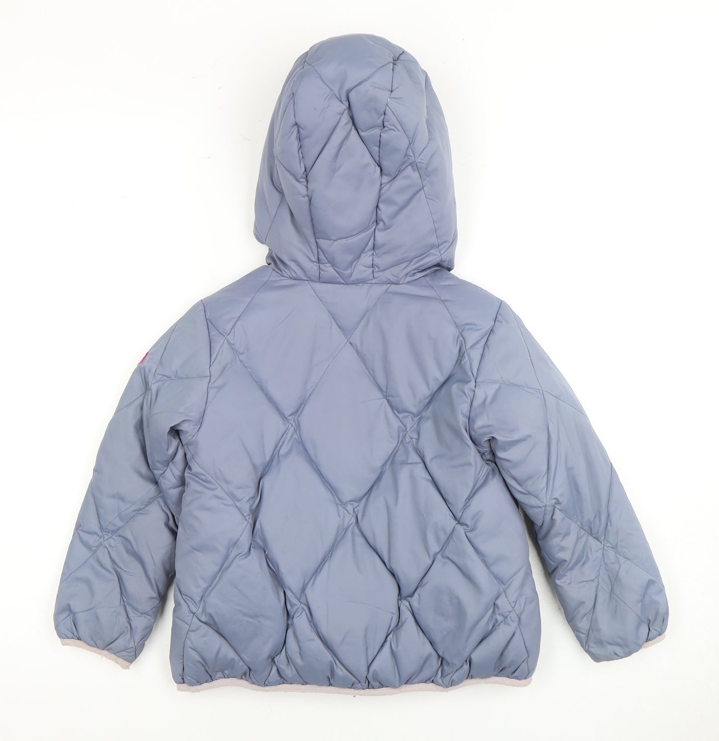 Diesel Girls Blue Puffer Jacket, Hooded, Size 10 Years