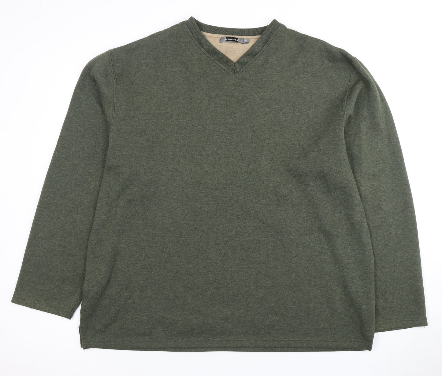 Armando Men's XL Green Pullover Sweatshirt
