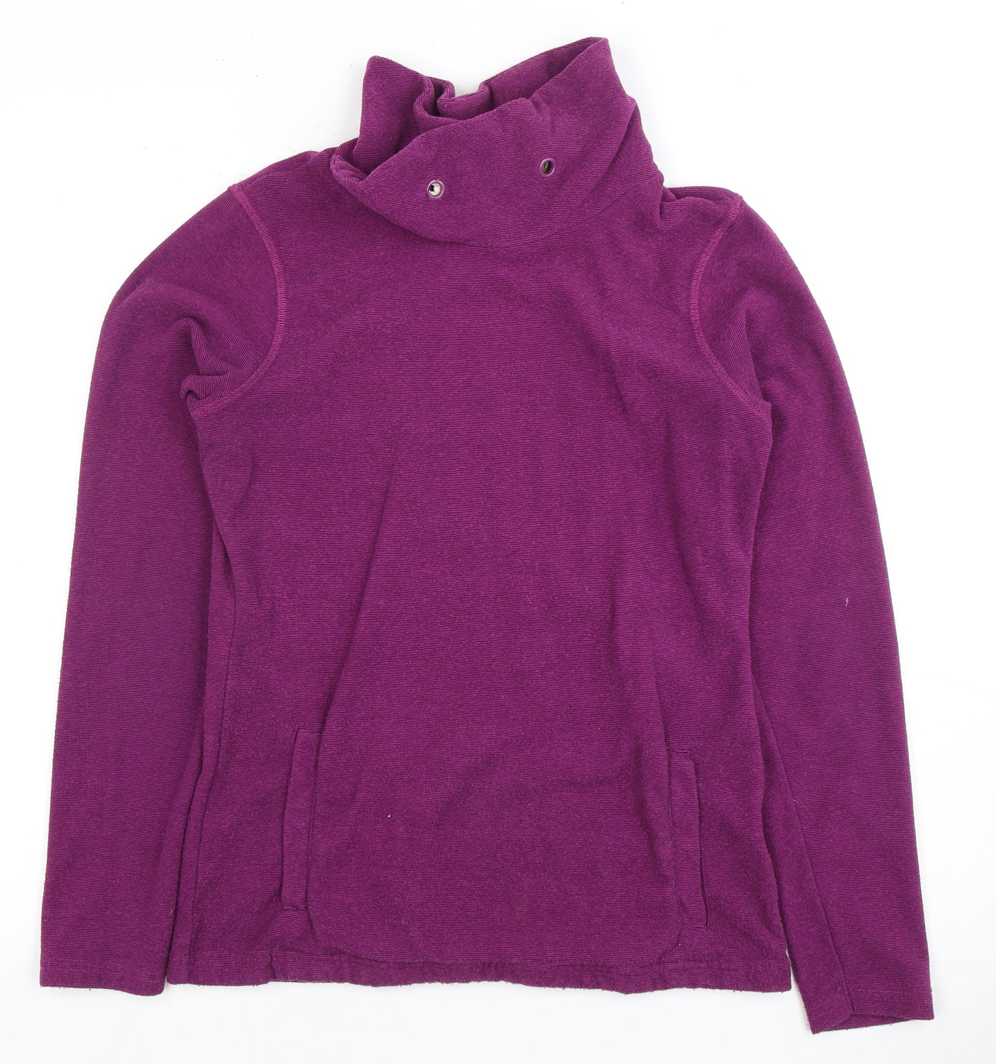 Mountain Warehouse Women's Purple Long Sleeve Cowl Neck Sweatshirt