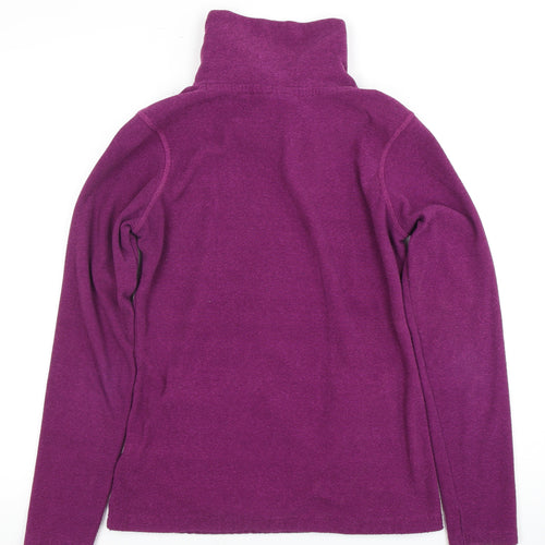 Mountain Warehouse Women's Purple Long Sleeve Cowl Neck Sweatshirt