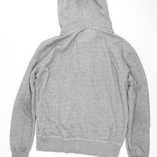 Superdry Men's Grey XL Fleece Full Zip Hoodie