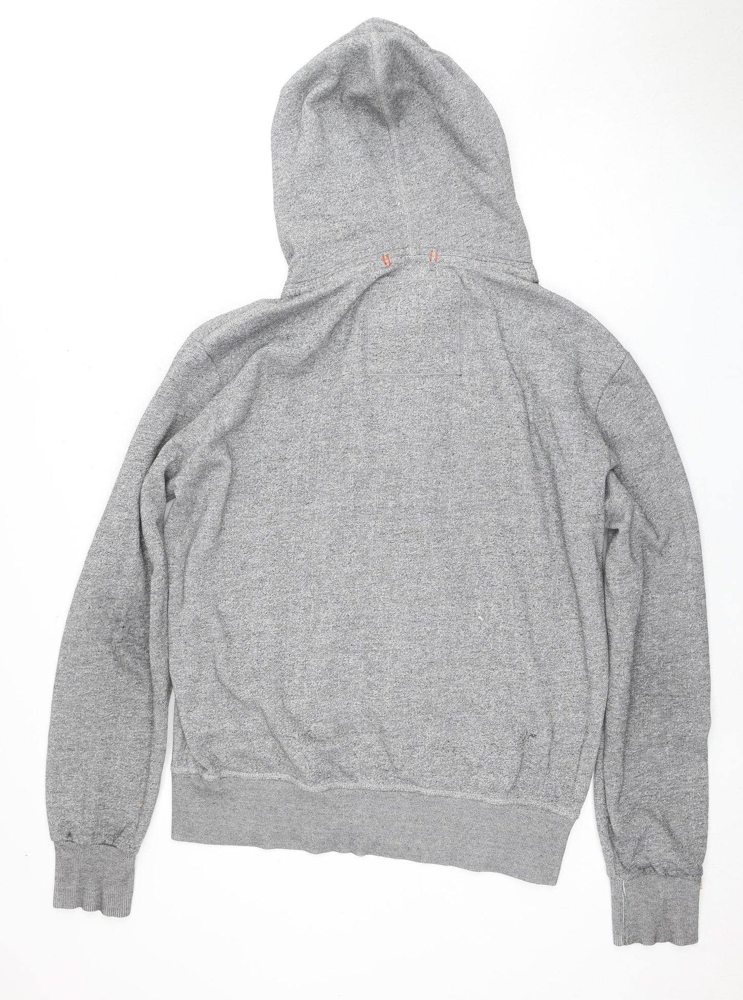 Superdry Men's Grey XL Fleece Full Zip Hoodie