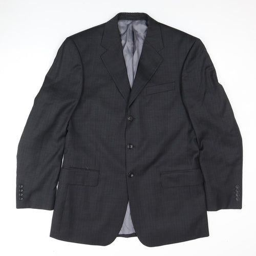 Austin Reed Men's Grey Wool Blazer 40R