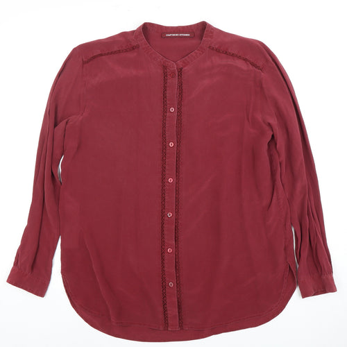 Comptoir Des Cotonniers Red Women's Blouse Size 12
