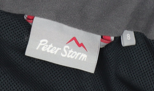 Peter Storm Women's Black Waterproof Jacket Size 8