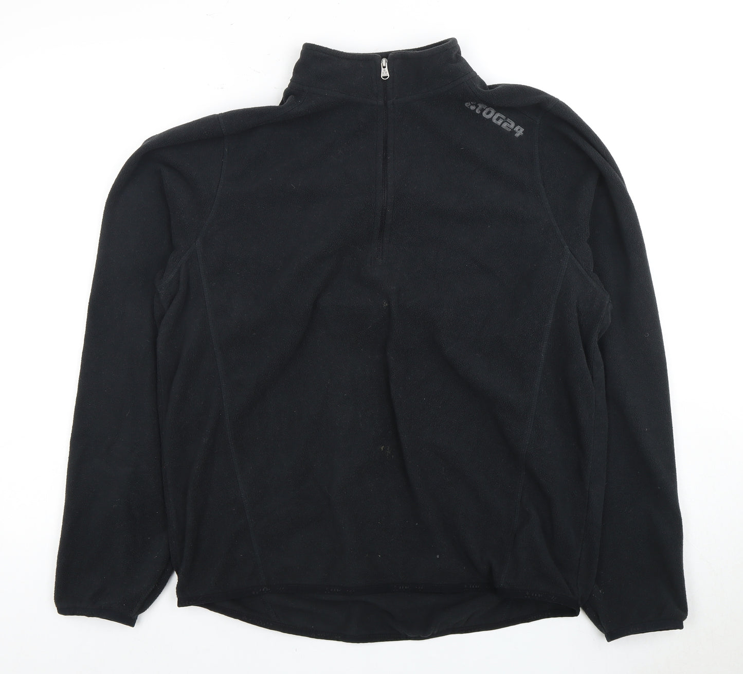 TOG24 Men's Black Fleece Sweatshirt M