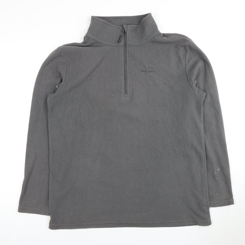 Peter Storm Men's Grey Fleece Pullover M