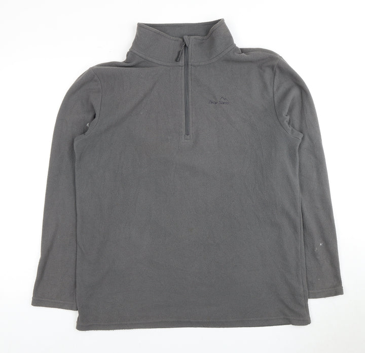 Peter Storm Men's Grey Fleece Pullover M