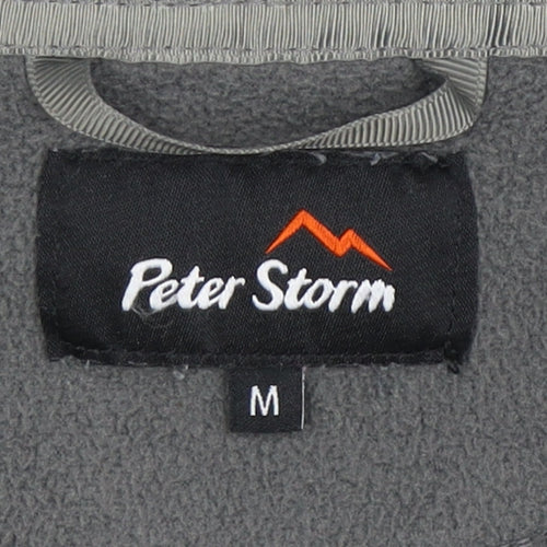 Peter Storm Men's Grey Fleece Pullover M