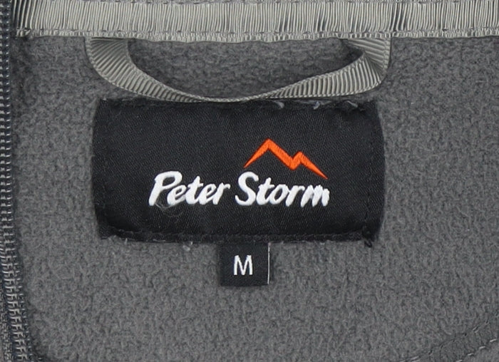 Peter Storm Men's Grey Fleece Pullover M
