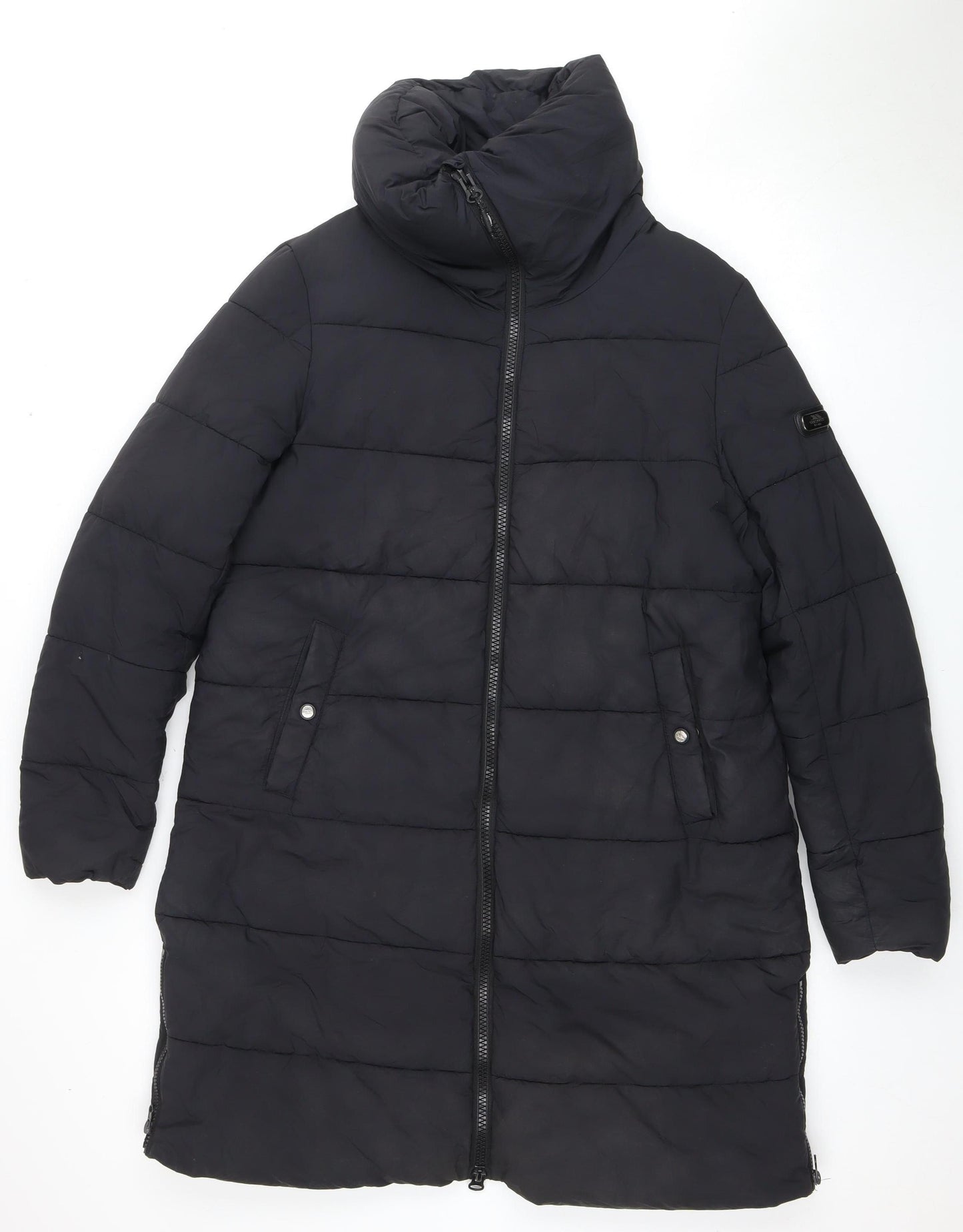 Trespass Women's Black Puffer Jacket M