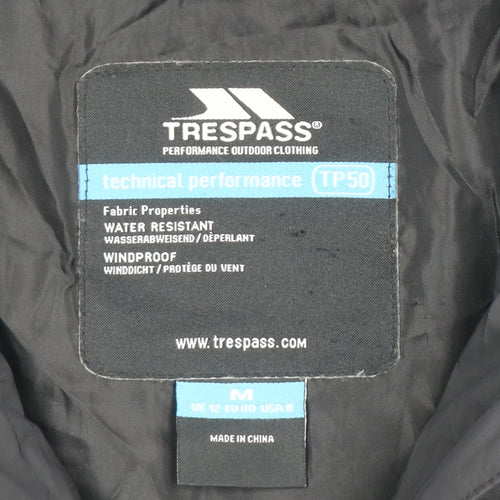 Trespass Women's Black Puffer Jacket M