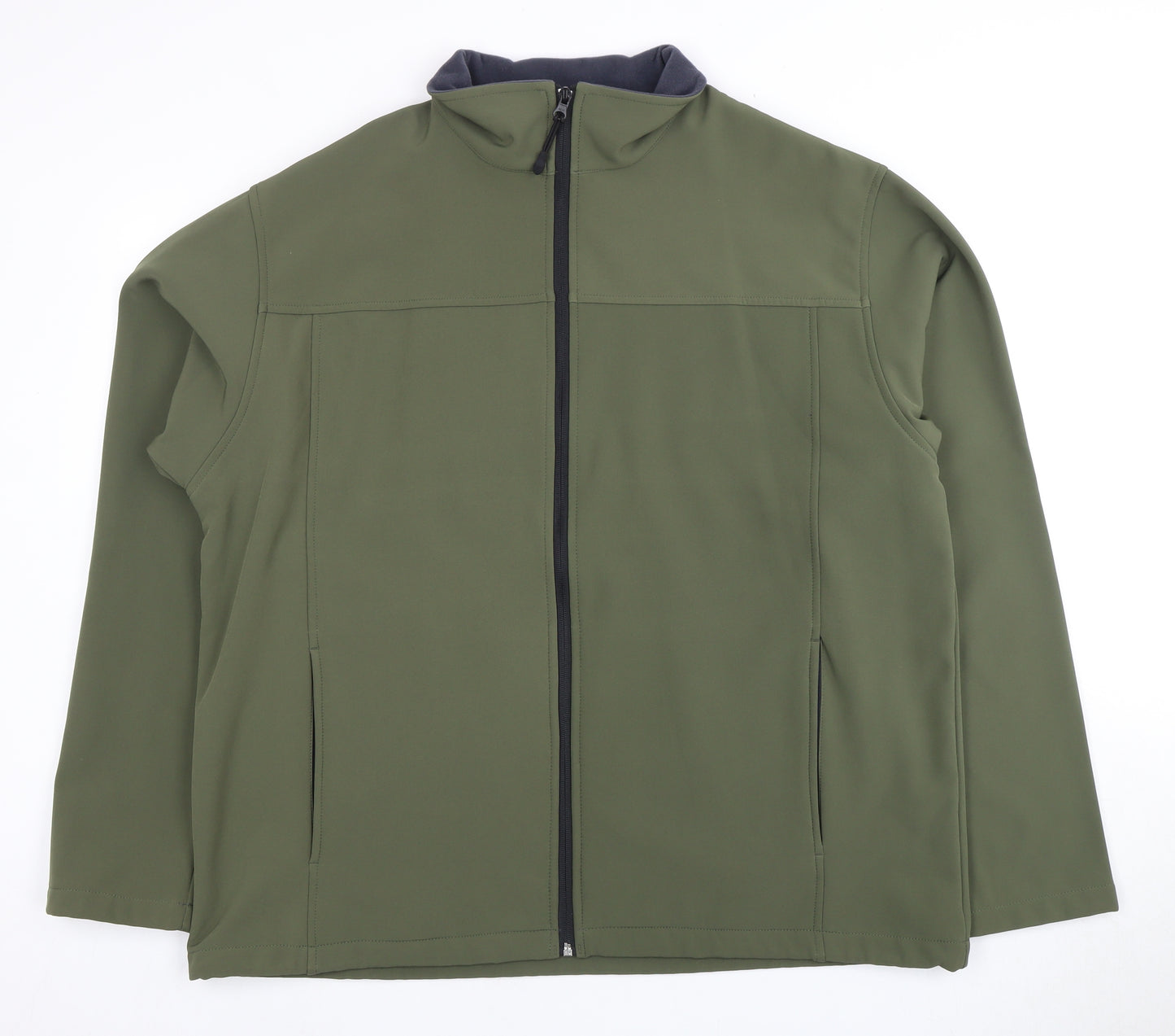 James Pringle Men's XL Green Zip Casual Jacket