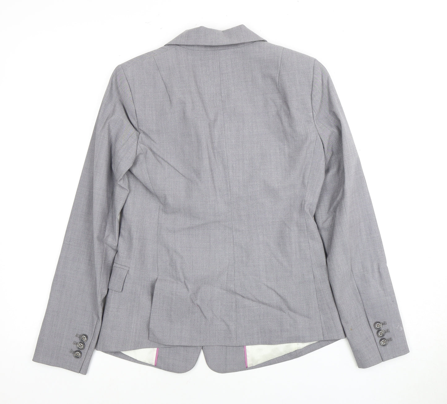 Banana Republic Women's Grey Wool Suit Jacket M