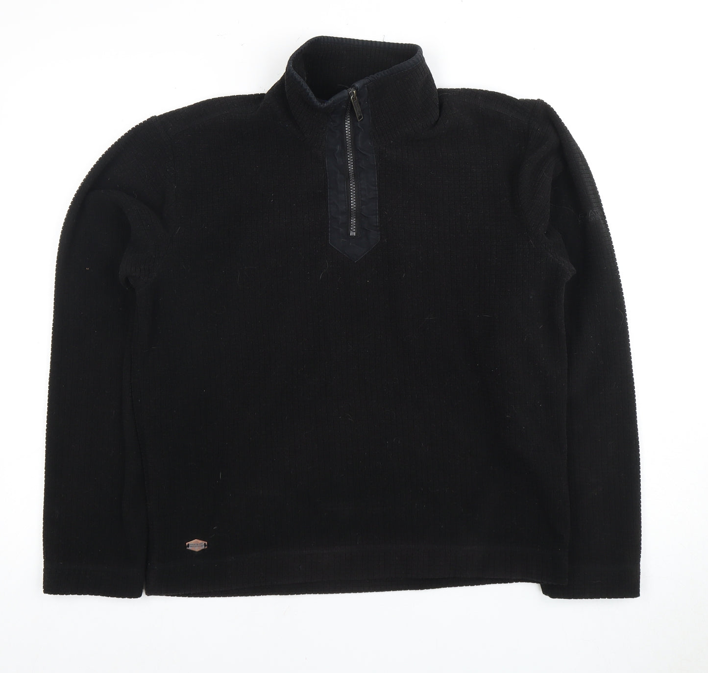 Regatta Men’s Black Fleece Pullover Sweatshirt S