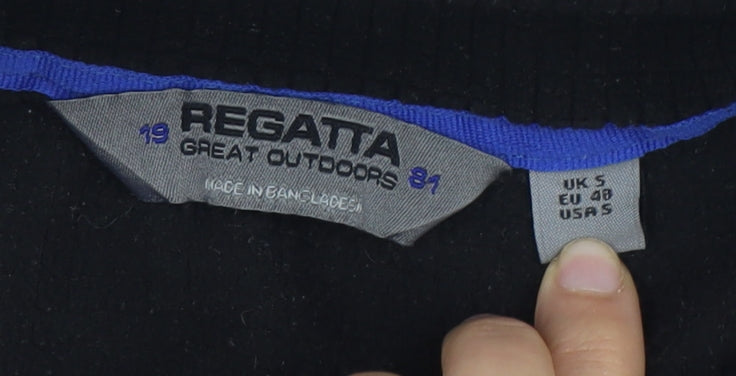 Regatta Men’s Black Fleece Pullover Sweatshirt S