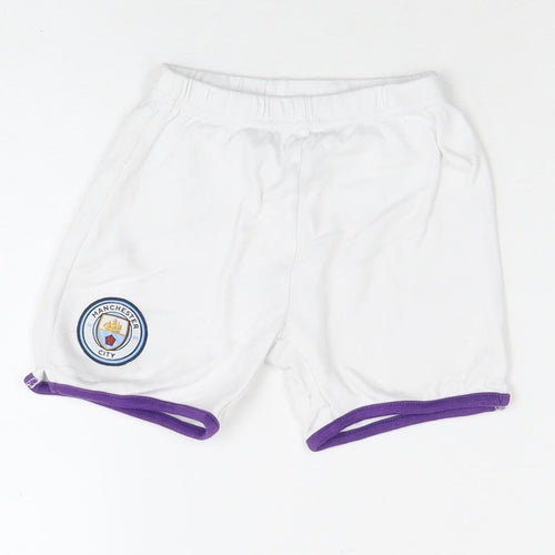 Manchester City Unisex Baby White Shorts 18-24 Months