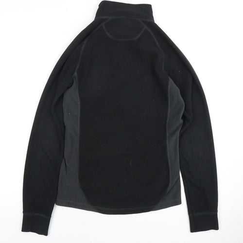 Trespass Women's Black 1/2 Zip Pullover Sweatshirt XS
