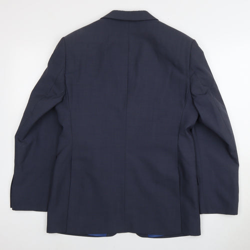 Daniel Hechter Men's Blue Blazer, 38 Short Fit, Elegant Formal Wear
