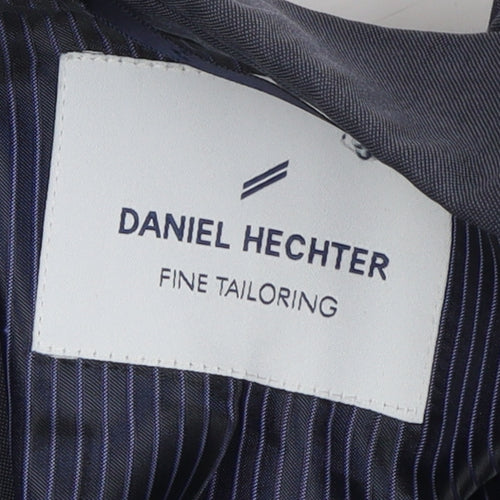Daniel Hechter Men's Blue Blazer, 38 Short Fit, Elegant Formal Wear