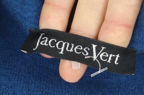 Jacques Vert Women's Blue Wool Cardigan M