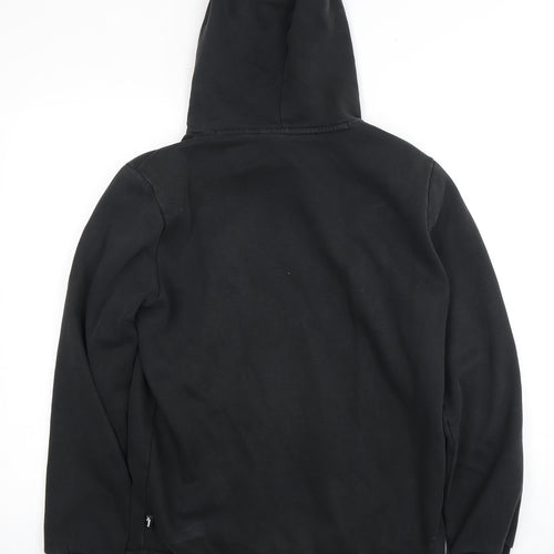 Puma Men’s Black Pullover Hoodie, Size S