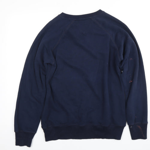 Tommy Hilfiger Unisex Blue Pullover Sweatshirt M