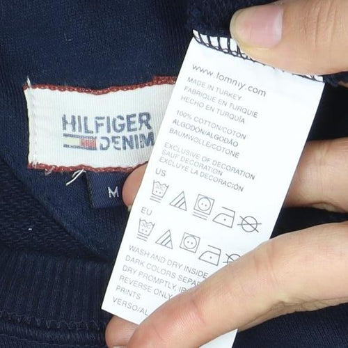Tommy Hilfiger Unisex Blue Pullover Sweatshirt M