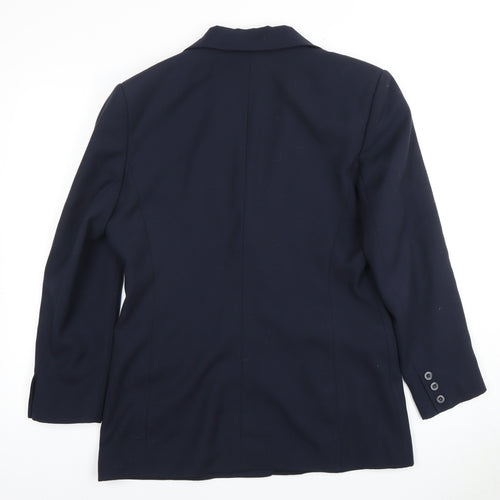 Viyella Women's Blue Blazer Size 10 Classic Fit