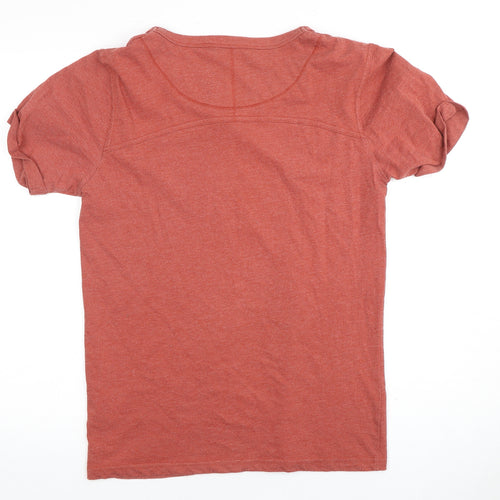 Firetrap Men's Red S V-Neck T-Shirt