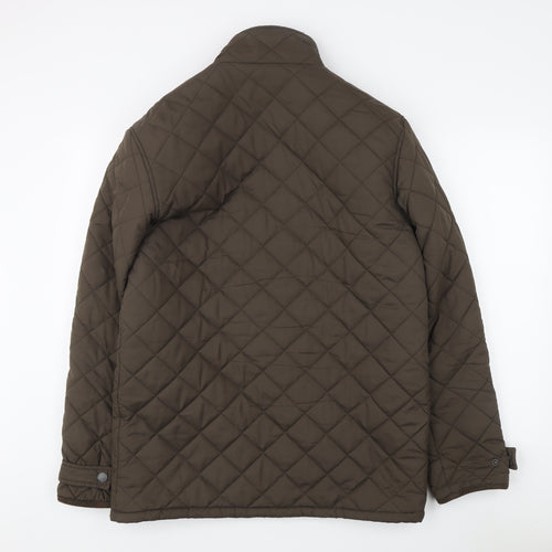 Austin Reed Men's Brown Medium Quilted Jacket