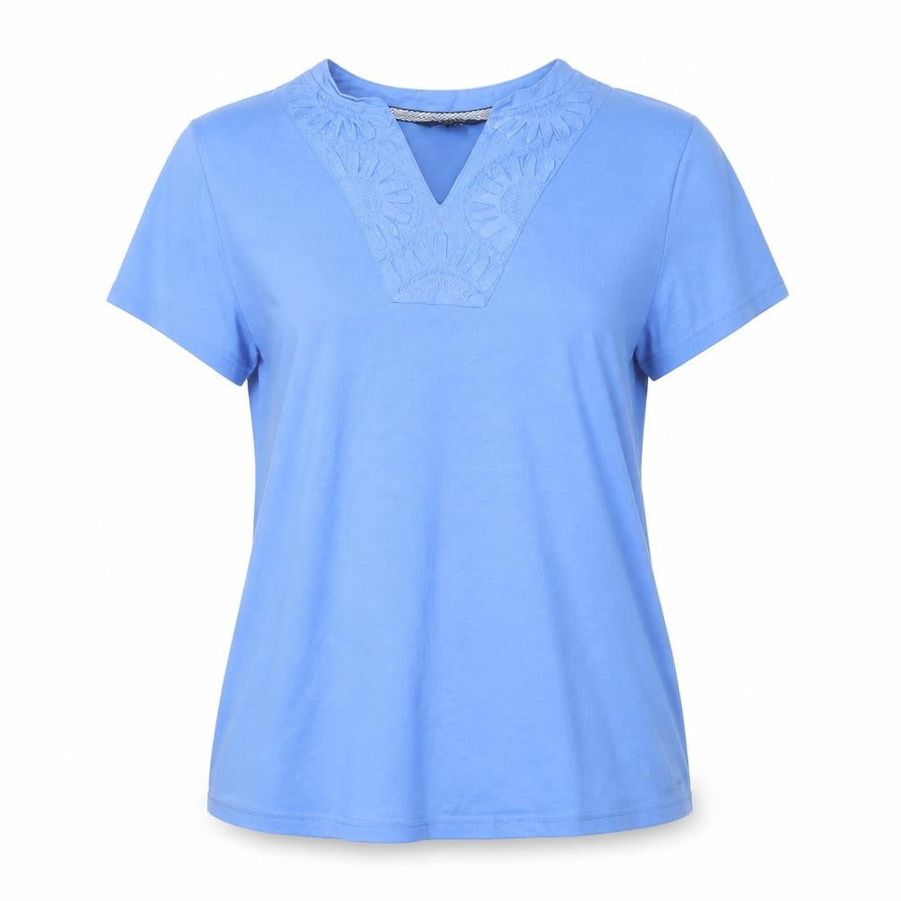 Maine New England Women's Blue T-Shirt, Size 18