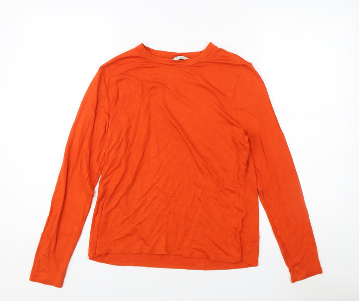 FW BRIDGE Women's Orange Long Sleeve Top Size 16