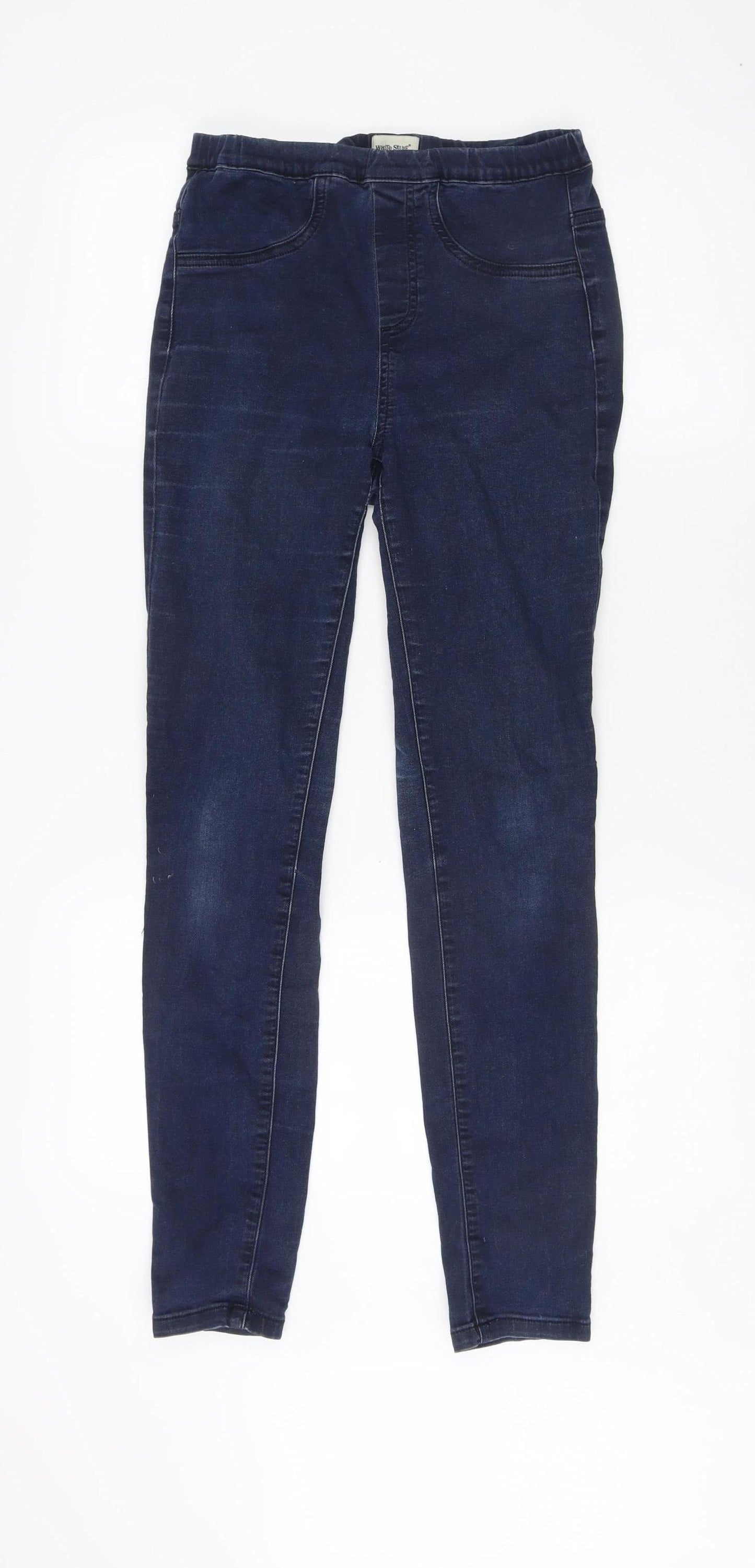 White Stuff Women's Blue Jegging Size 10