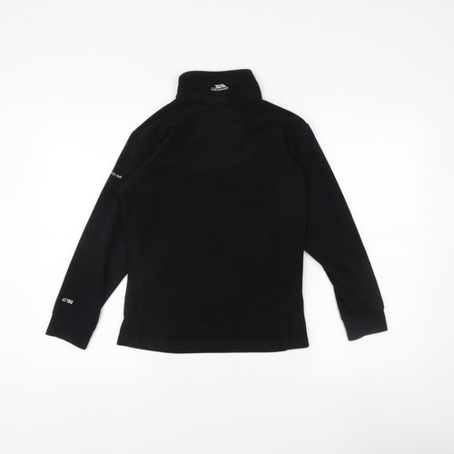 Trespass Men's Black Fleece 1/2 Zip, Size S - Excellent Condition