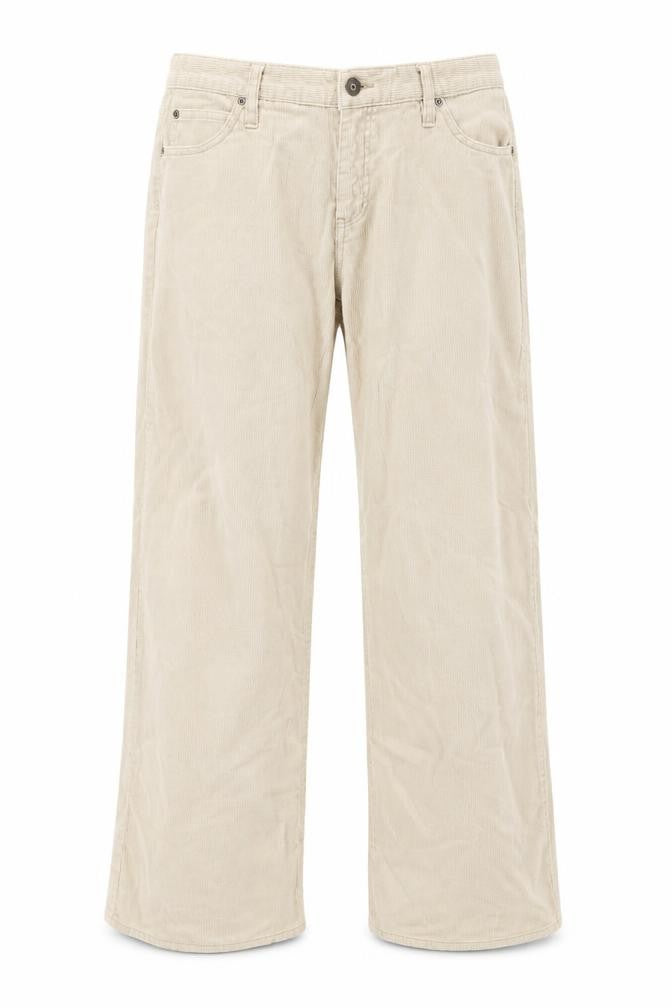 Front view of Rip Curl Women's Beige Trousers, size 14, Regular Fit