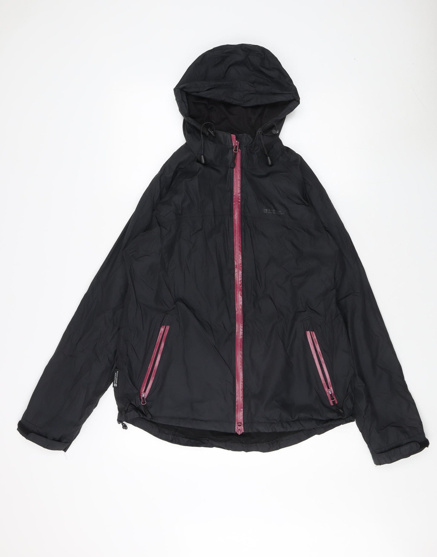 Mountain Warehouse Women's Black Waterproof Jacket Size 14