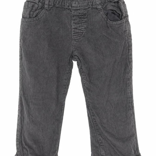 United Colors of Benetton Grey Corduroy Trousers 18-24 M