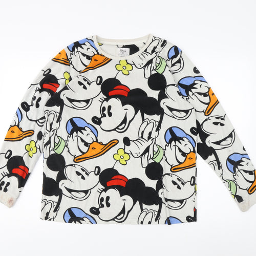 Disney Women’s Colourful Cartoon Sweatshirt Size 10