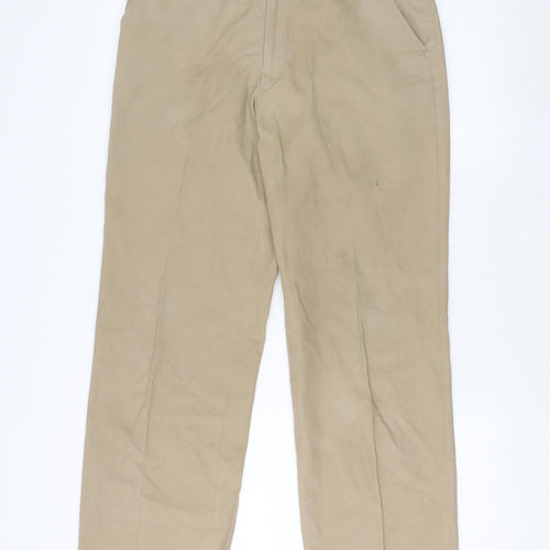 Beige Men's Trousers, Size 32, Leisureman at Harrods