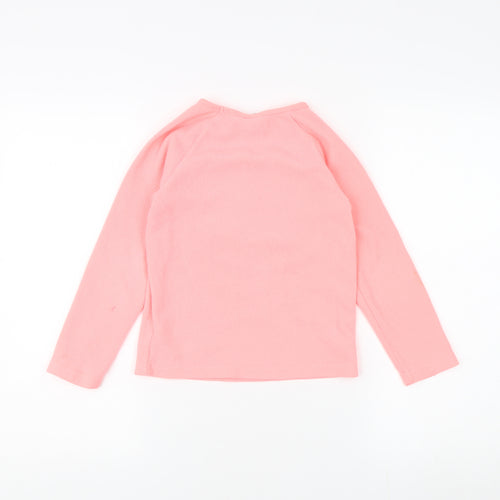 Disney Girls Long Sleeve Pink Minnie Pyjama Top Size 7-8